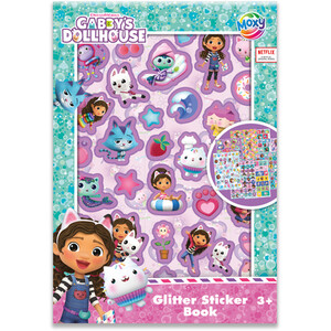 Gabbys Doll House Glitter Sticker Book