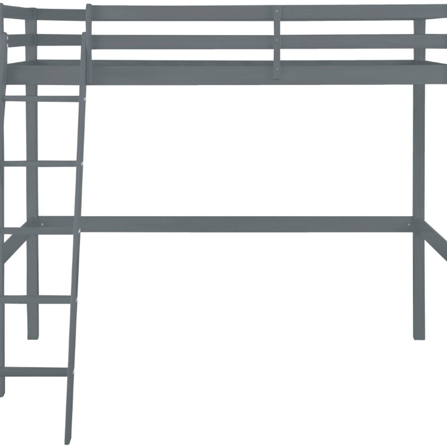 Alpi Midsleeper Bed - Grey
