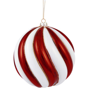 XL Candy Cane Bauble