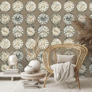 Vintage Clock Face Wallpaper