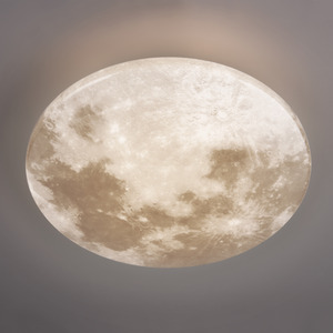 Moon Dimmable LED Ceiling Light with Remote Control