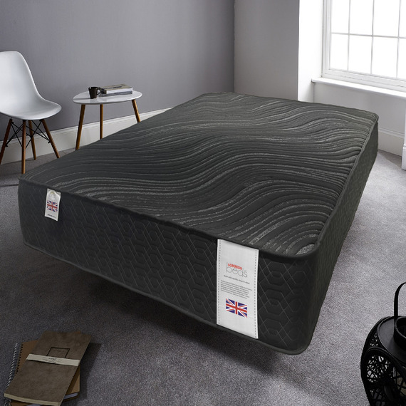 Somnior Memory Foam Pocket Sprung Black Mattress