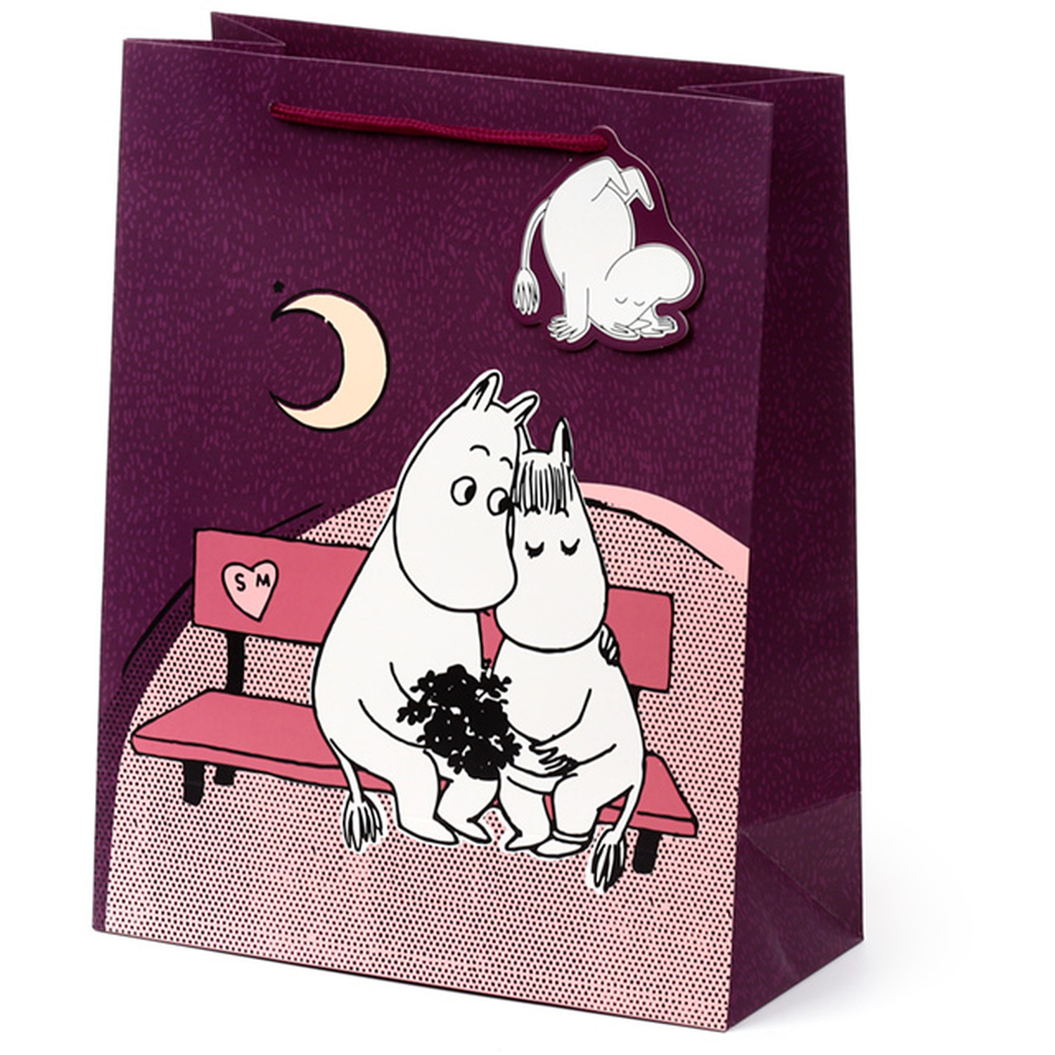 Gift Bag Large - Moomin - Purple