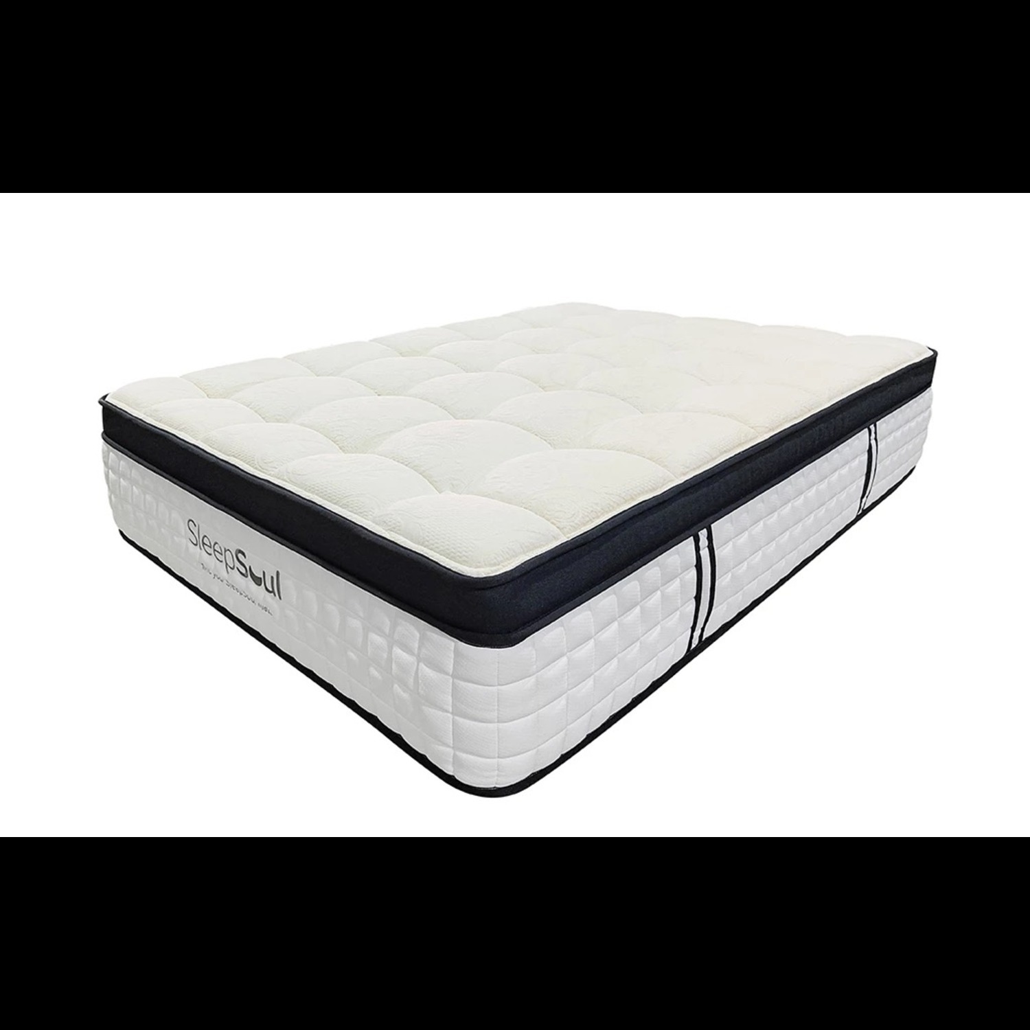 Sleepsoul Celest 2000 Pocket Pillow Top Mattress - White Double