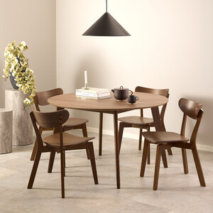 Roxby Round Wooden Dining Table