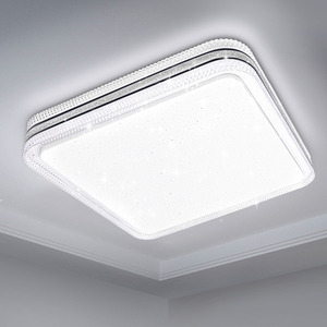 Modern Glaze Star Square Ceiling Light for Home