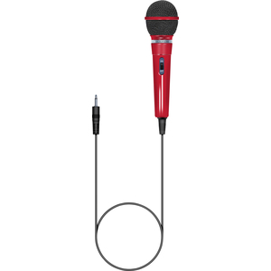 Dynamic Handheld Karaoke Microphone with 3.5mm Plug Red