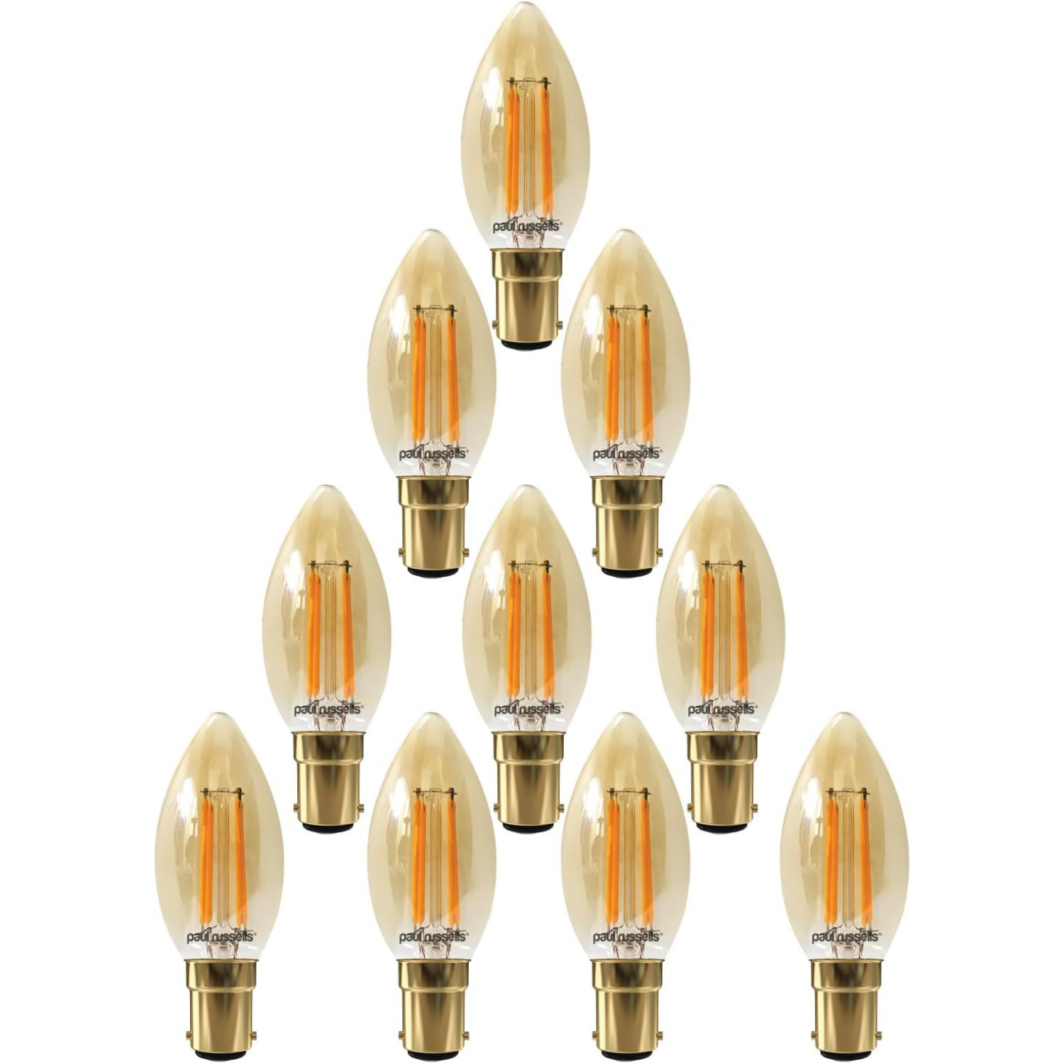 Image of 4.5W LED Filament, Candle, B15, 423lm,&hellip;