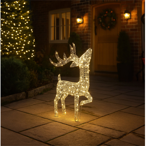 60x35x14cm Head Up Silver Deer 200ww LED 5M Lead