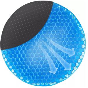 Round Honeycomb Gel Seat Cushion Orthopaedic Support
