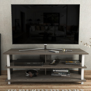 Pueblo Modern TV Unit TV Stand with Shelves