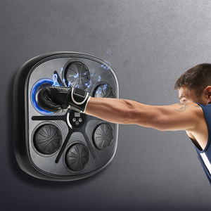 Rounded Punching Boxing Machine with Bluetooth Music