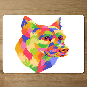 Amazing Illustration Dog Pop Art Designer Placemat Set