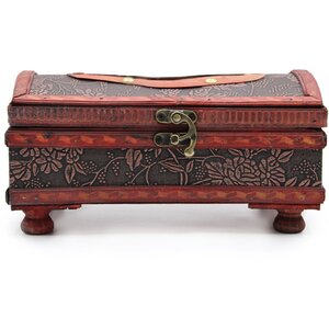 Vintage Glamour Tissue Box with Legs Antique Style Trinket Gift Box