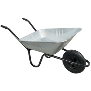 Croft Heavy Duty Galvanised Wheelbarrow