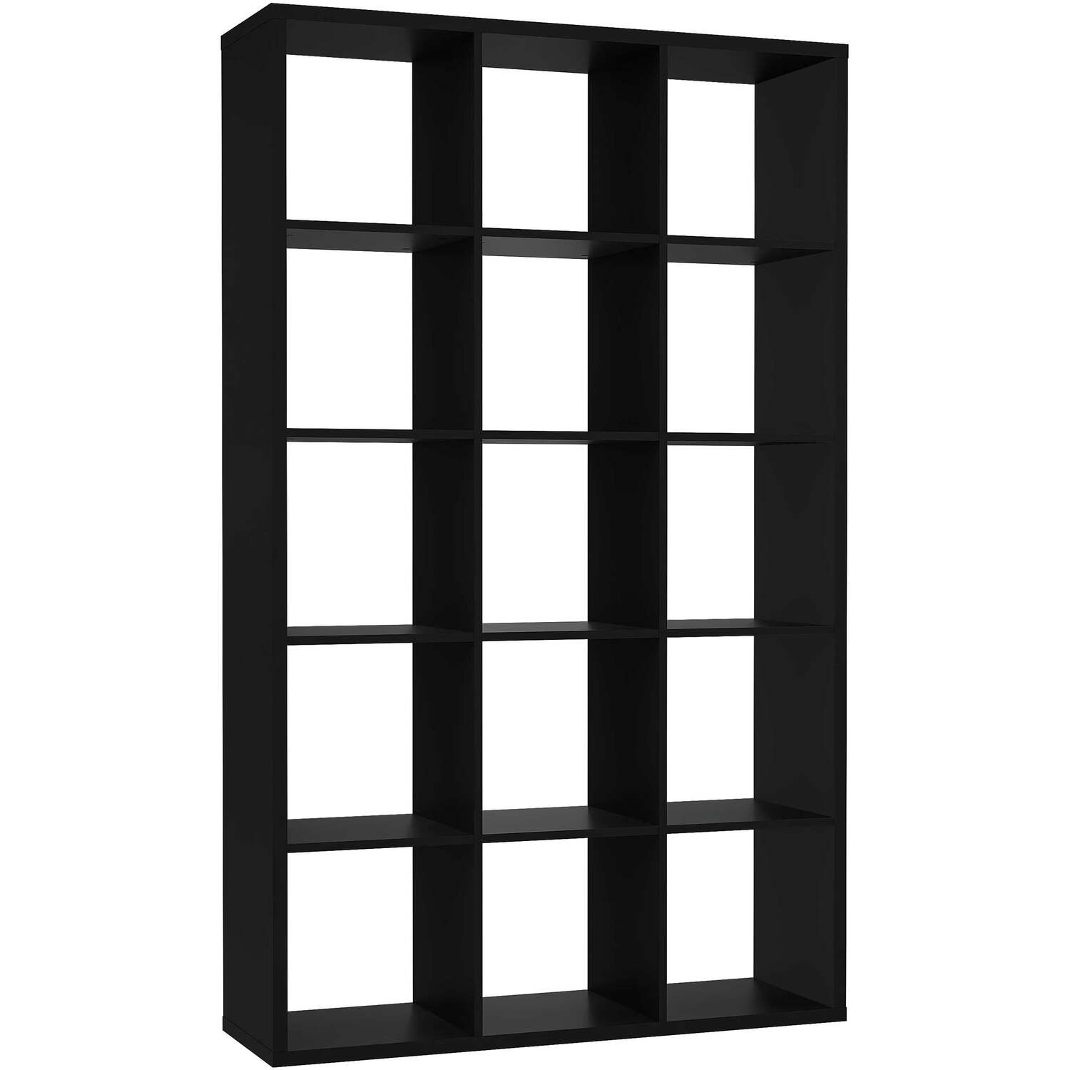 Wyld Haus Shanghai Matt Black 3x5 Tall Cube Storage Unit - Black