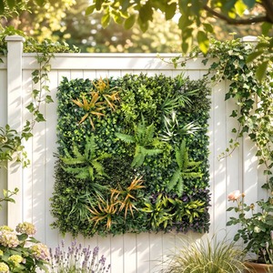 Outsunny Grass Wall Panels, Greenery Backdrop Panels