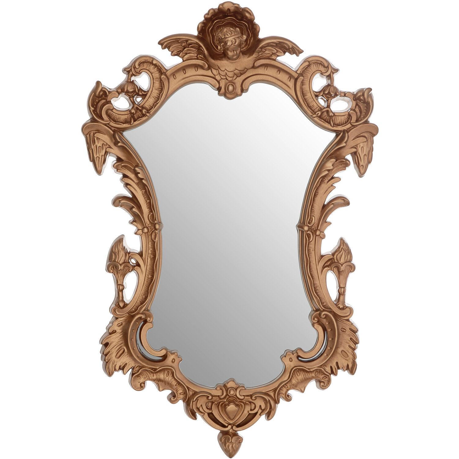 Farran Deco Wall Mirror - Gold
