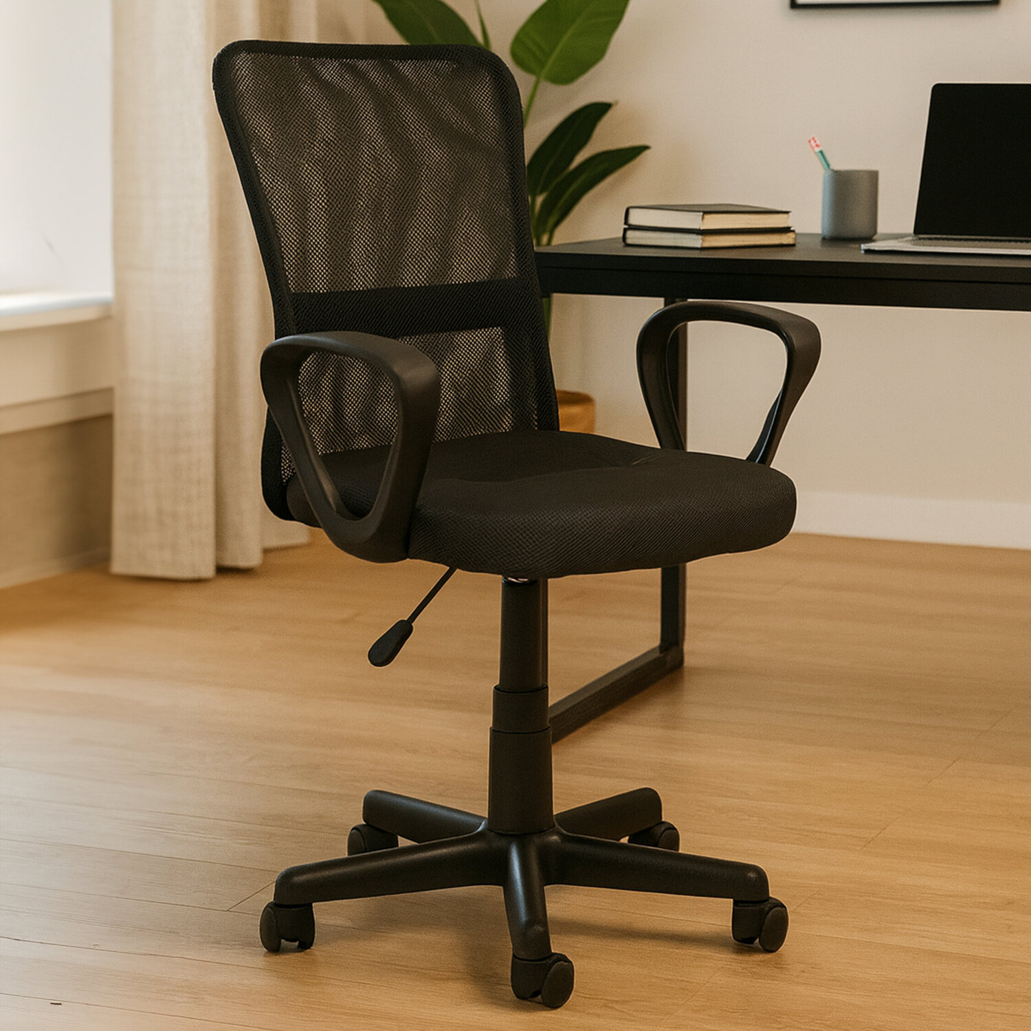 Stratford Dark Grey Home Office Chair - Grey