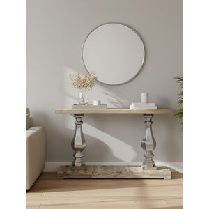 Richmond White Washed Pine Wood Console Table