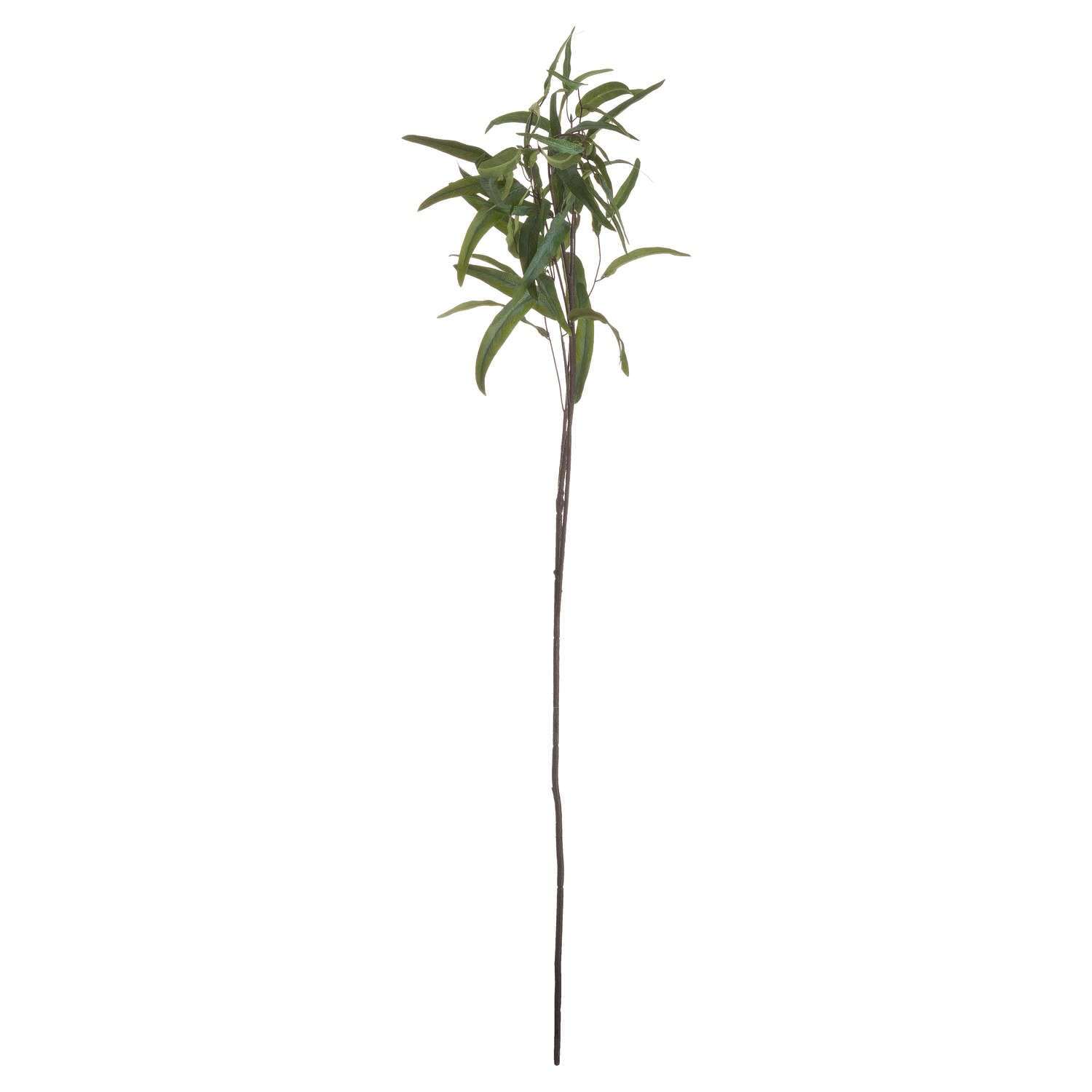 Faux Eucalyptus Sprays Set of 3 Tall Artificial Greenery - Green
