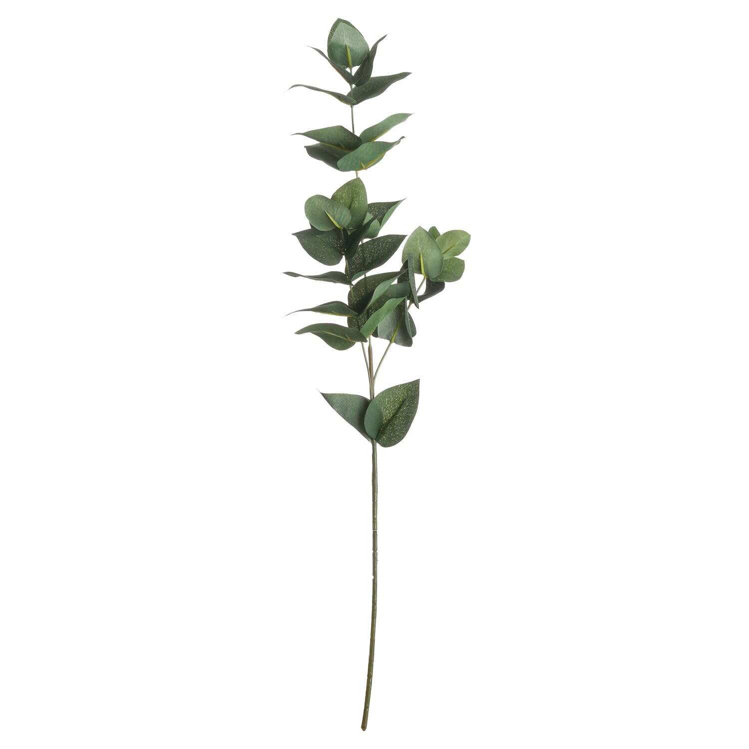 Set of 3 Artificial Eucalyptus Filler Stems - Green