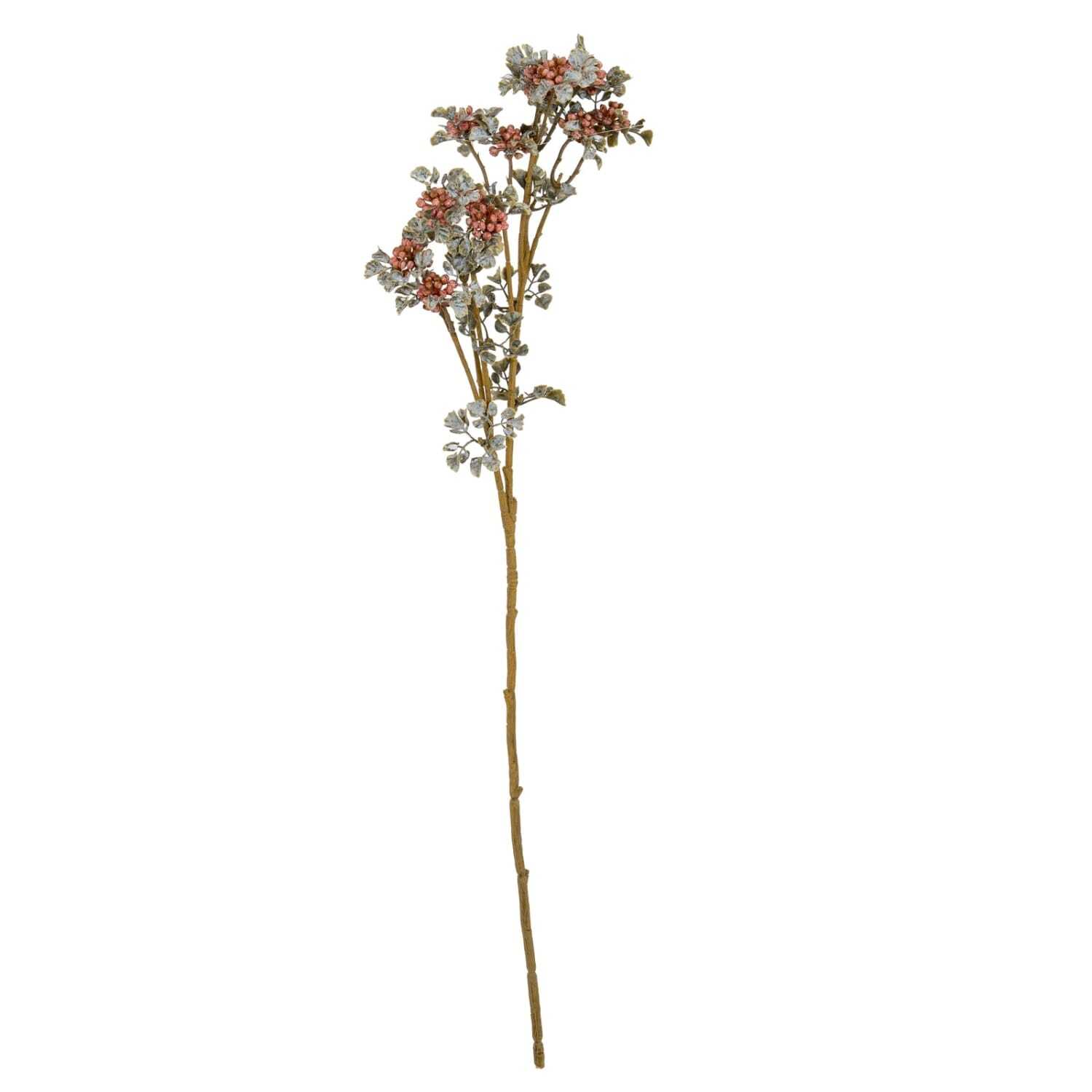 Set of 3 Pink Artificial Berry Spray Stems - Pink