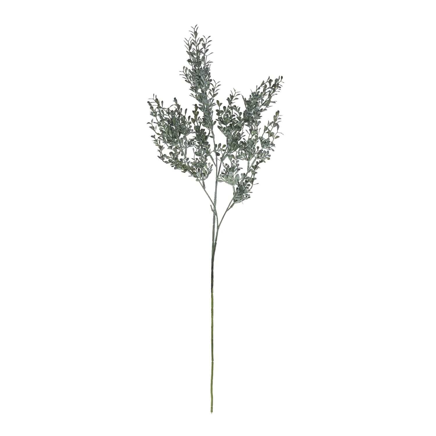 Blackened Grass Spray Stems Set of 3 Artificial Grass - Black
