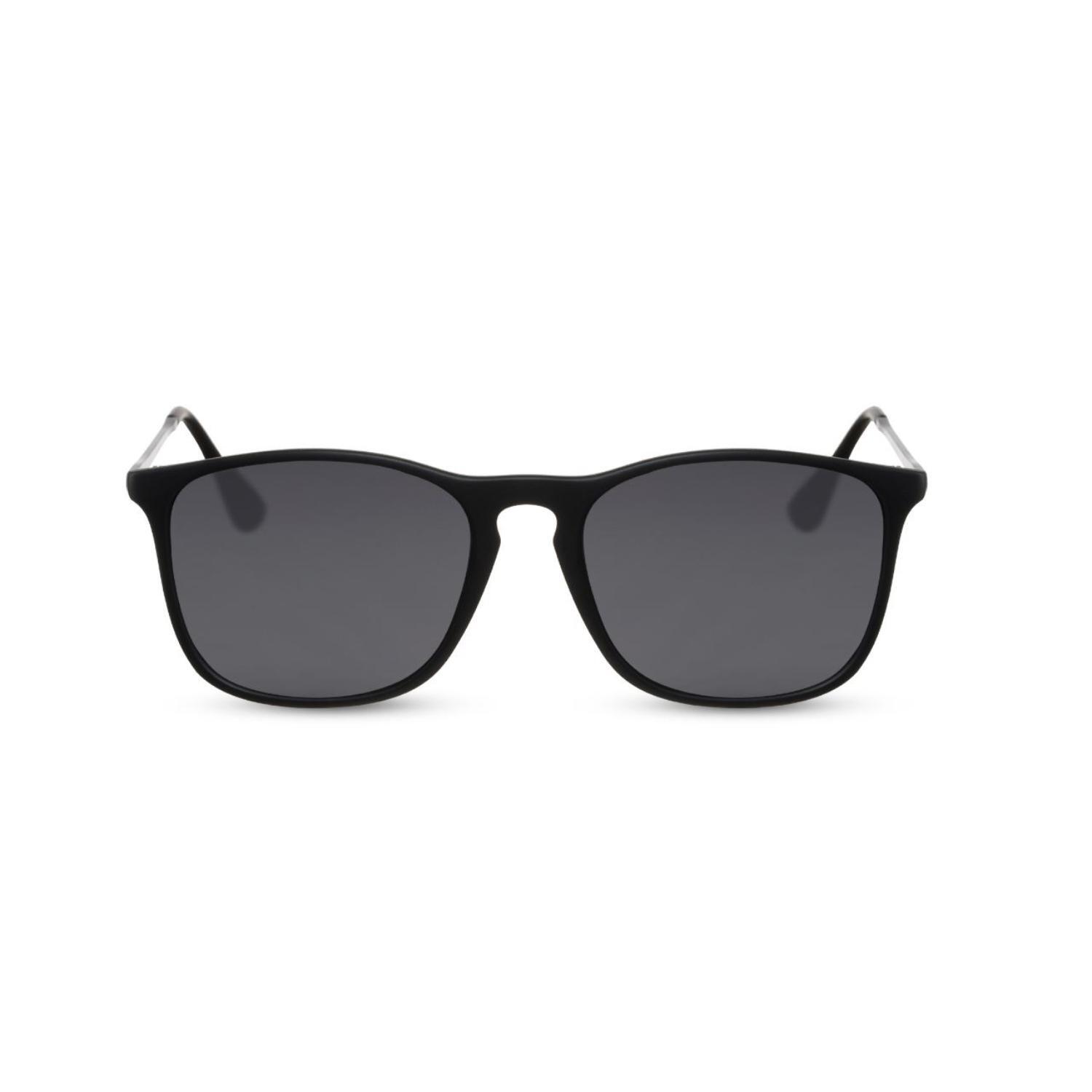 Vintage Wayfarer Unisex Sunglasses - Matte Black