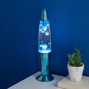Chrome Lava Lamp
