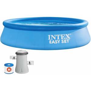 10ft x 30in Easy Set Pool with Filter Pump