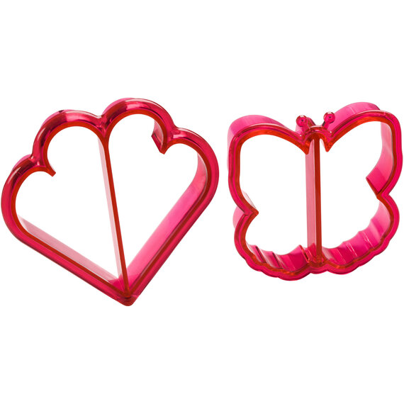 Sucre Butterfly and Heart Sandwich Cutters
