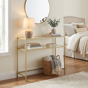 VASAGLE Console Table with Adjustable Feet