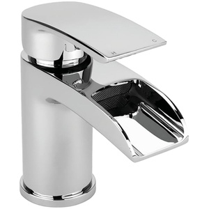 Balterley Modern Bathroom Waterfall Spout Mono Basin Mixer Tap