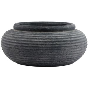 Hill Interiors Amalfi Ribbed Round Planter