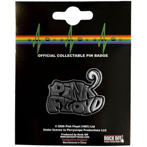Pink Floyd Logo Swirl Badge