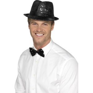 Smiffys Trilby Sequins Costume Hat