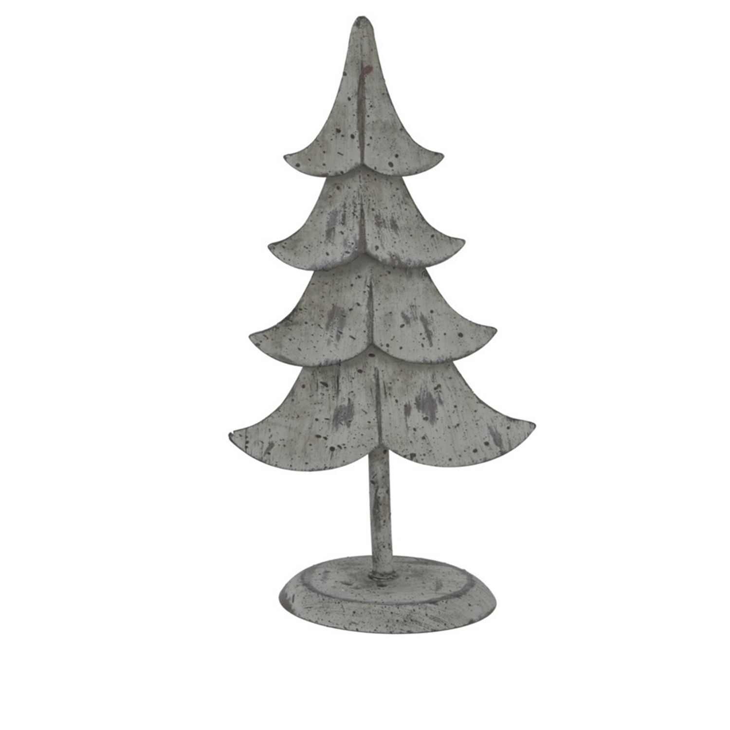 Hill Interiors Metal Tree Christmas Decoration - Grey