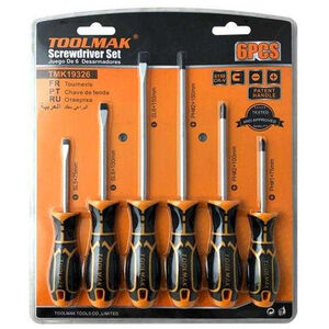 Toolmak Screwdriver Set (Pack of 6)