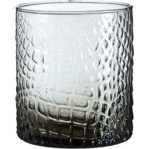 Daintree Smoked Glass Tealight Holder