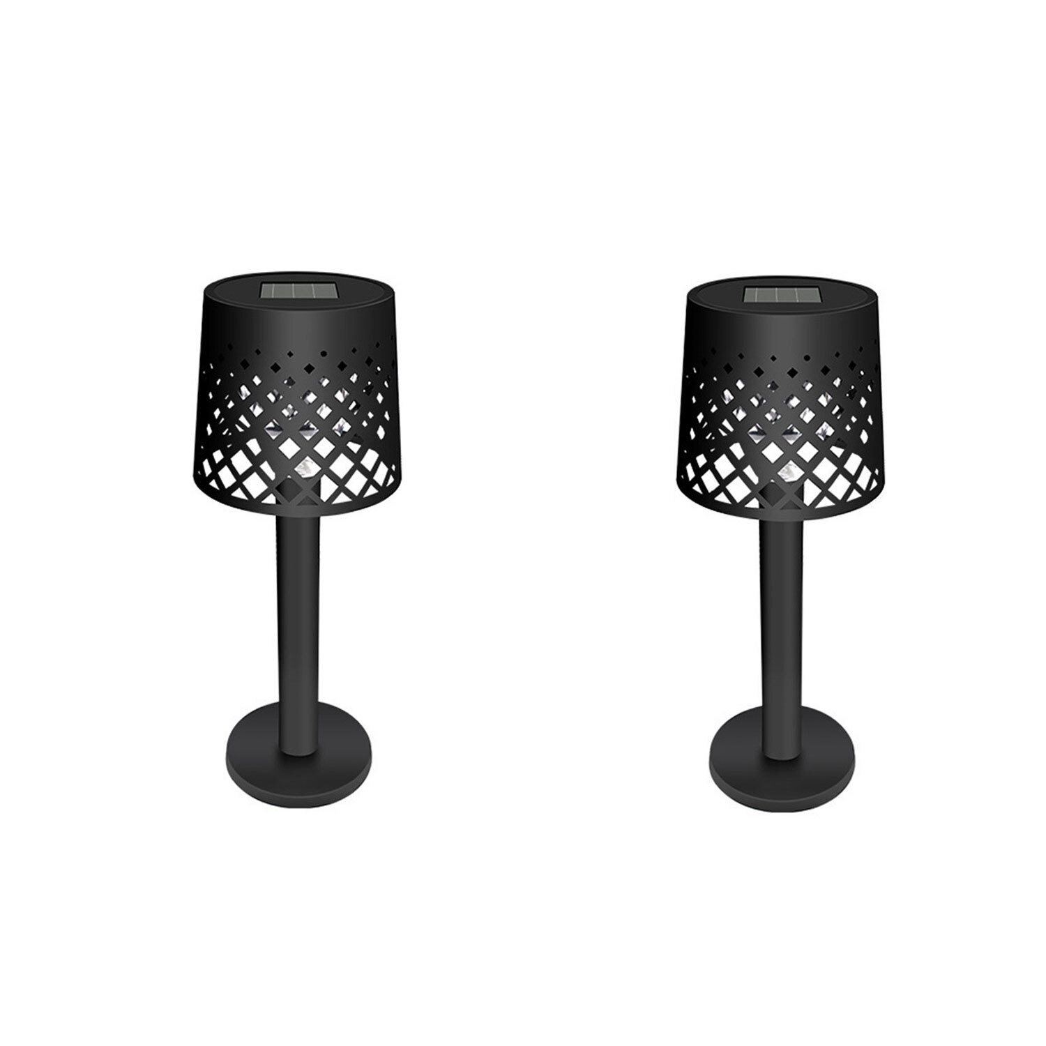 Latto Set Of 2 Garden Glow Shadow Table Lamps