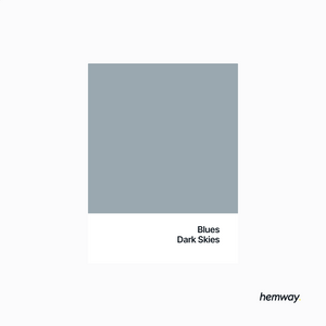 Hemway Chalk Paint Flat Matt Dark Skies Blue 1L