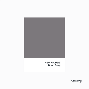 Hemway Chalk Paint Flat Matt Storm Grey 1L