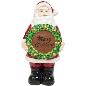 LED Merry Christmas Santa Decoration