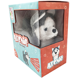 Pugs at Play Archie Flipping Dog Interactive Plush Toy