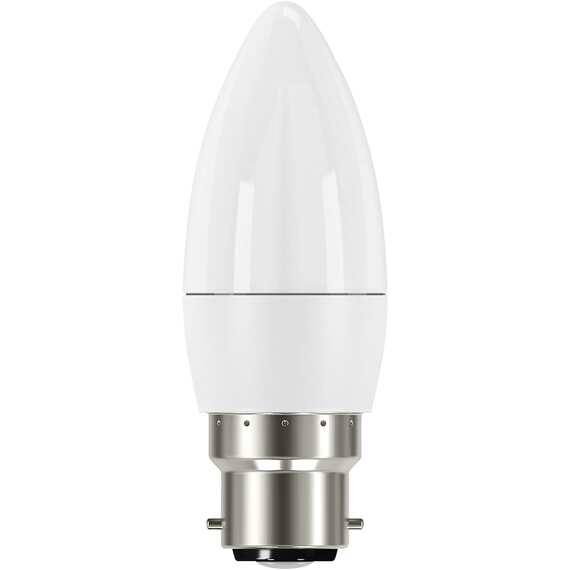 Energizer candle LED B22 3.3W 250 lm warm white opal pack of 12