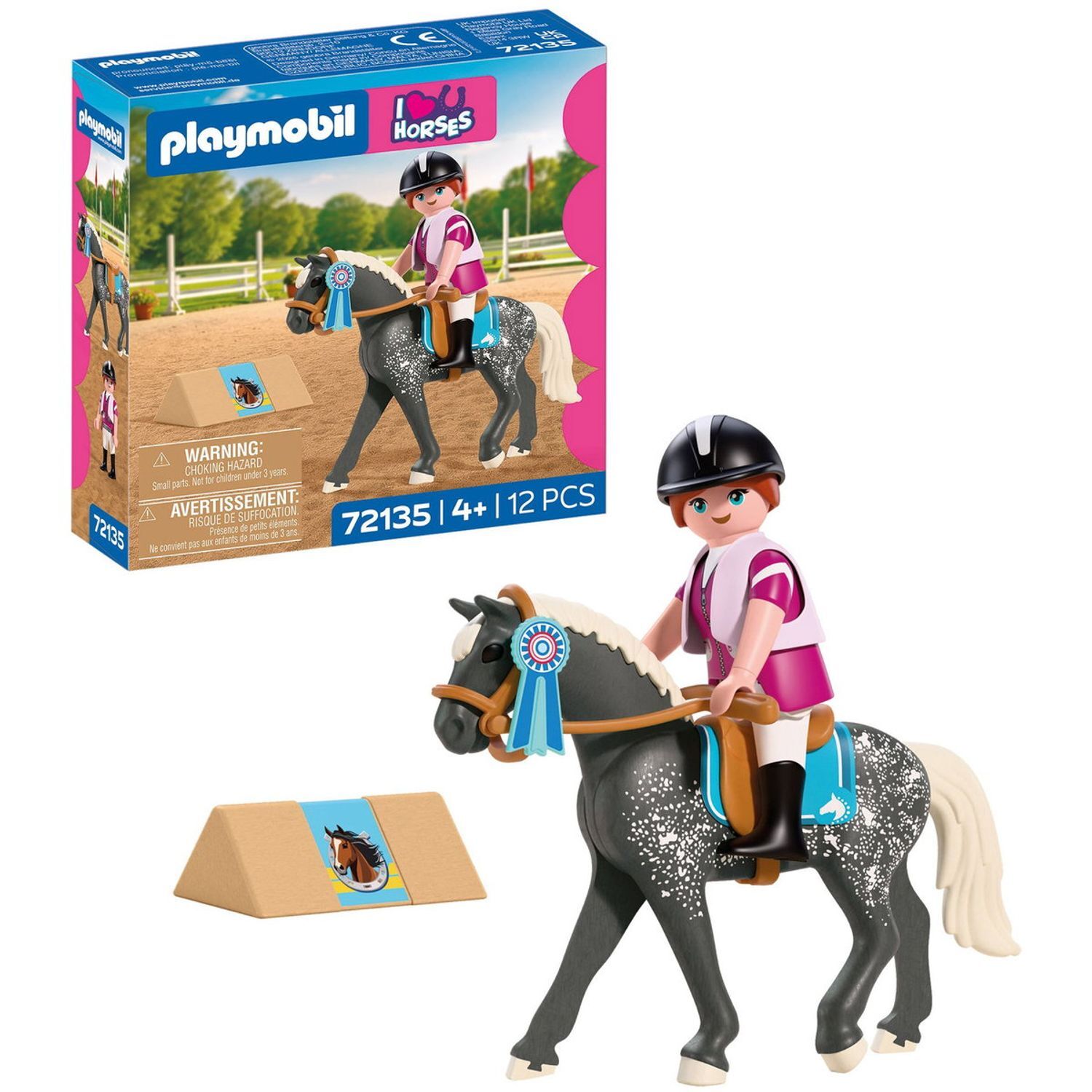 Equestrian Show Jumping - Blue