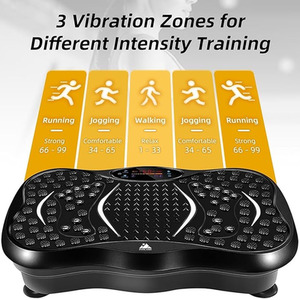 Vibration Plate with 120 Speeds and Bands