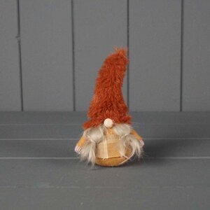 Orange Fabric Gonk with Bunches