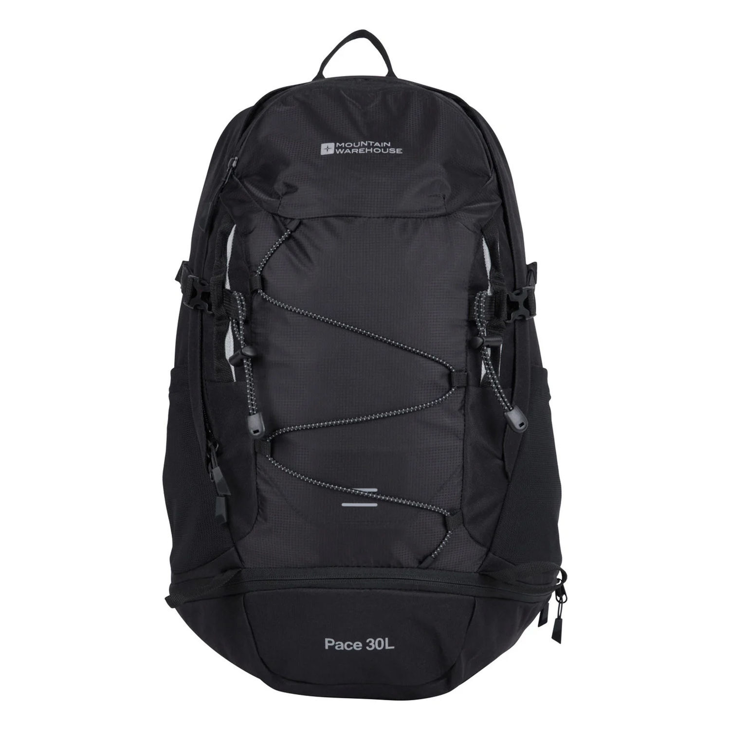Mountain Warehouse Pace 30L Backpack - Black / Nylon